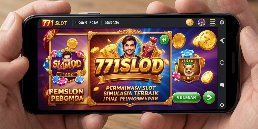 Tampilan utama gameplay 171SLOT dengan keseruan mesin slot.