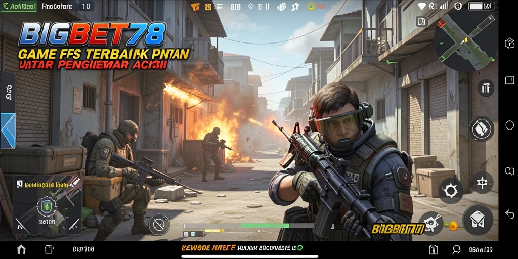 Tampilan gameplay BIGBET78 yang mendebarkan dan grafis yang memukau.