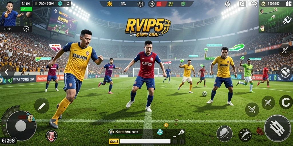 Tampilan gameplay RVIP5 yang menegangkan dan penuh aksi.