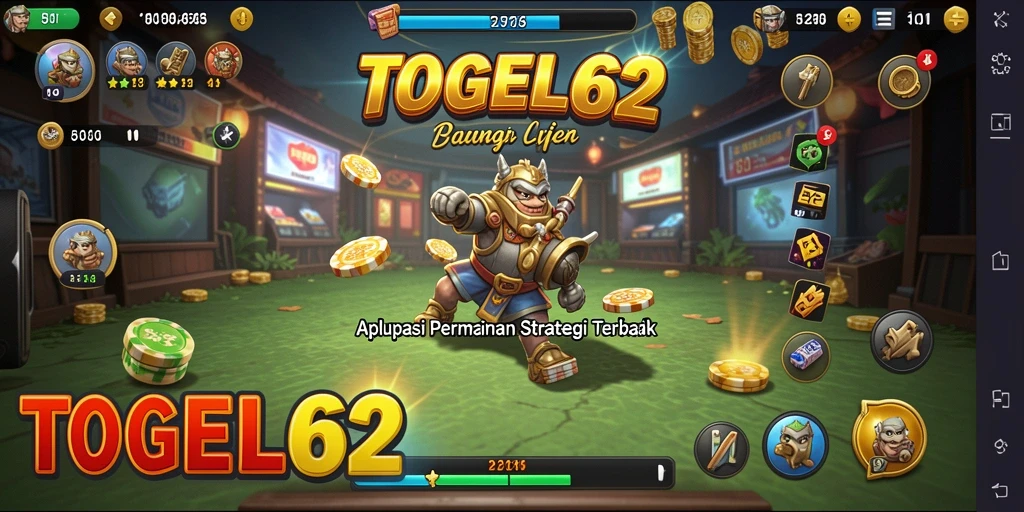 Screenshot TOGEL62 menampilkan aksi seru dalam permainan strategi.